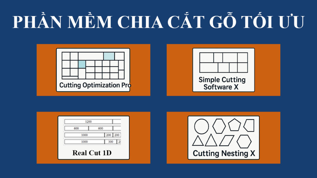 Phần mềm chia cắt ván gỗ tối ưu