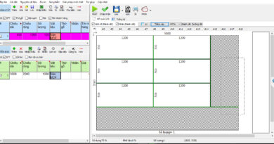 Cách sắp xếp thủ công trên phần mềm Cutting Optimization Pro
